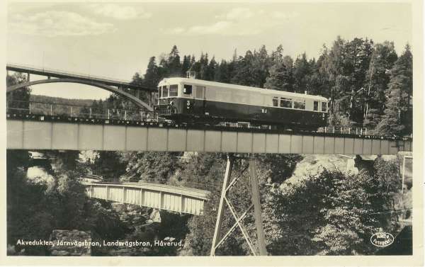 Håverud, BJ motorvagn