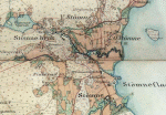 Stömne i Hembygdskartan 1880-tal